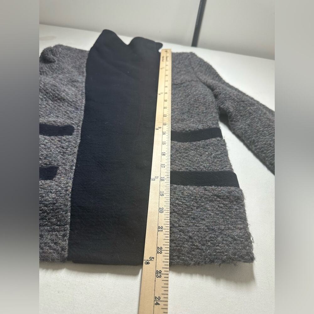 IRO Cydney Black Boucle Tweed Blazer Jacket Wool Blend Size 6 EUC - Picture 8 of 8